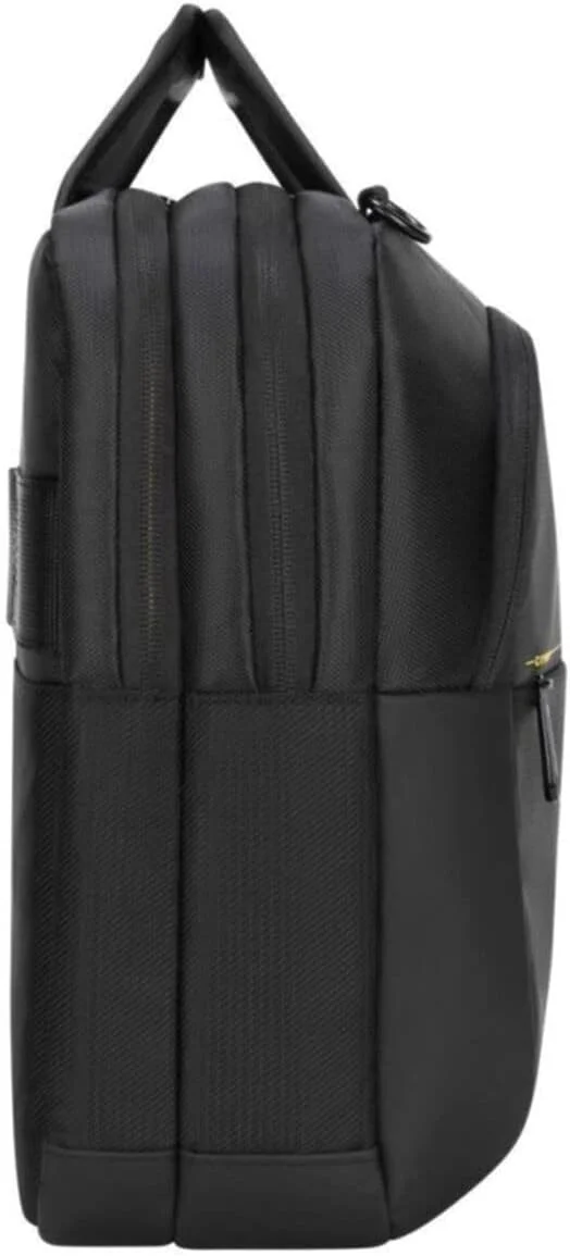 کیف لپ تاپ تارگوس CityGear Topload، مناسب برای حرفه ای های کسب و کار و اداری، دارای محفظه چند منظوره، پد راحت، سیستم محافظت Dome، بند اتصال به ترولی، 15-17.3 اینچ - مشکی کیف لپ تاپ تارگوس CityGear Topload، مناسب برای حرفه ای های کسب و کار و اداری، دارای محفظه چند منظوره، پد راحت، سیستم محافظت Dome، بند اتصال به ترولی، 15-17.3 اینچ - مشکی