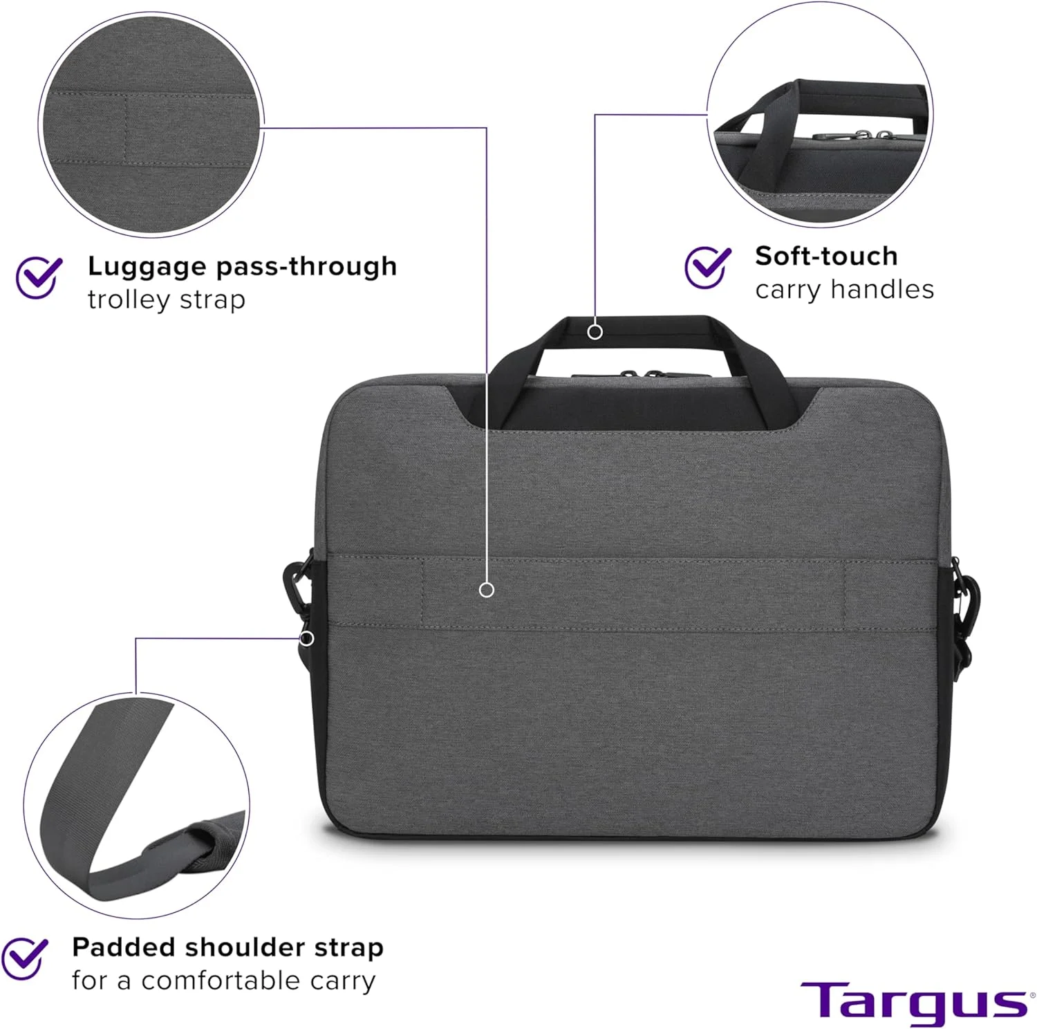 کیف دستی تارگوس EcoSmart Balance - کیف نوت بوک