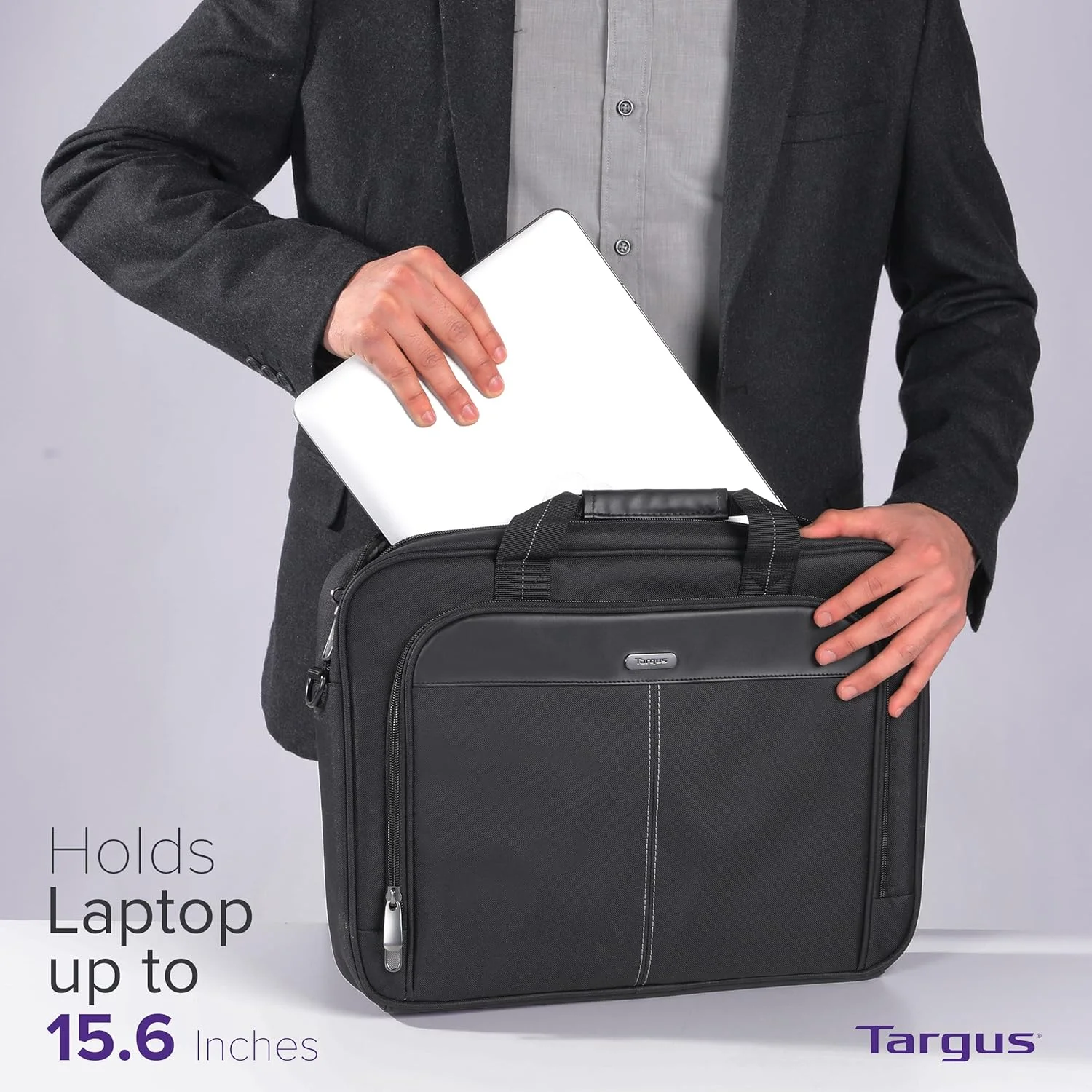 کیف لپ تاپ باریک کلاسیک تارگوس