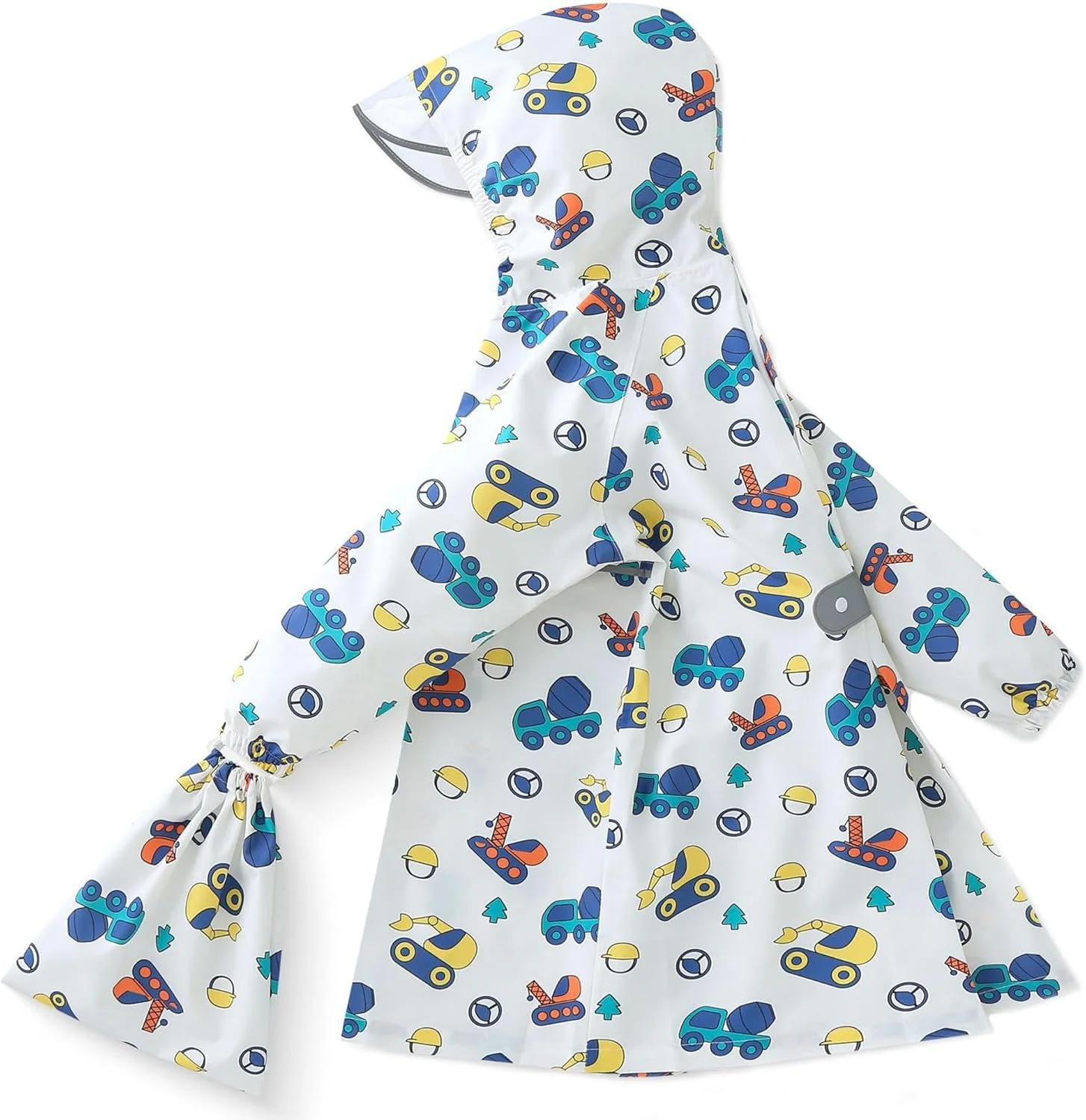 بارانی کودکانه Fewlby، پانچو بارانی ضد آب پسرانه و دخترانه، ژاکت بارانی بچه گانه، لباس بارانی بچه گانه سایز S-2XL