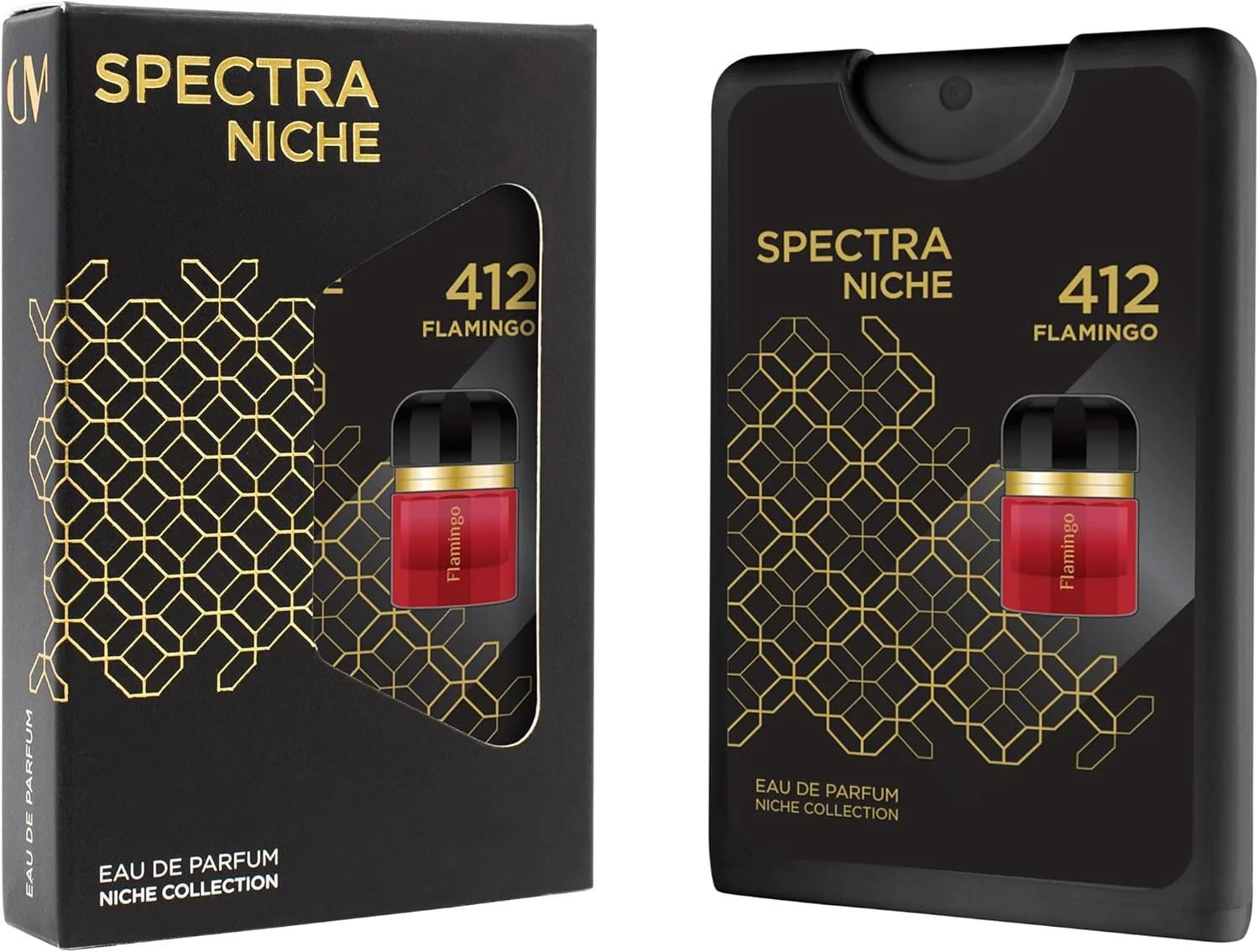 عطر جیبی اسپکترا نیش 412 فلامینگو унисекс - 18 میلی لیتر