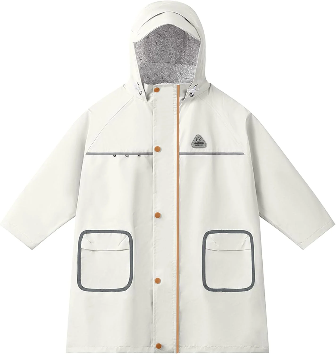 بارانی Fewlby، پانچو بارانی بچگانه، ژاکت بارانی دخترانه پسرانه، پانچو ضد آب کودک نوپا، لباس بارانی تغییر رنگ جادویی 4-12 سال