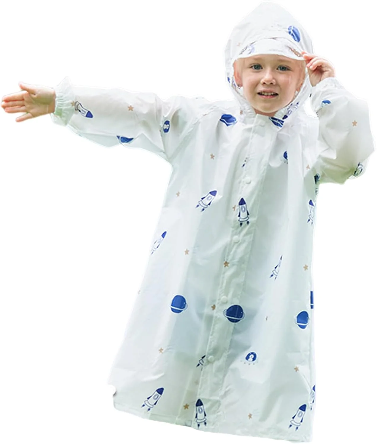 بارانی بچگانه دخترانه پانچو بارانی ضد آب ژاکت بارانی لباس بارانی کودک نوپا