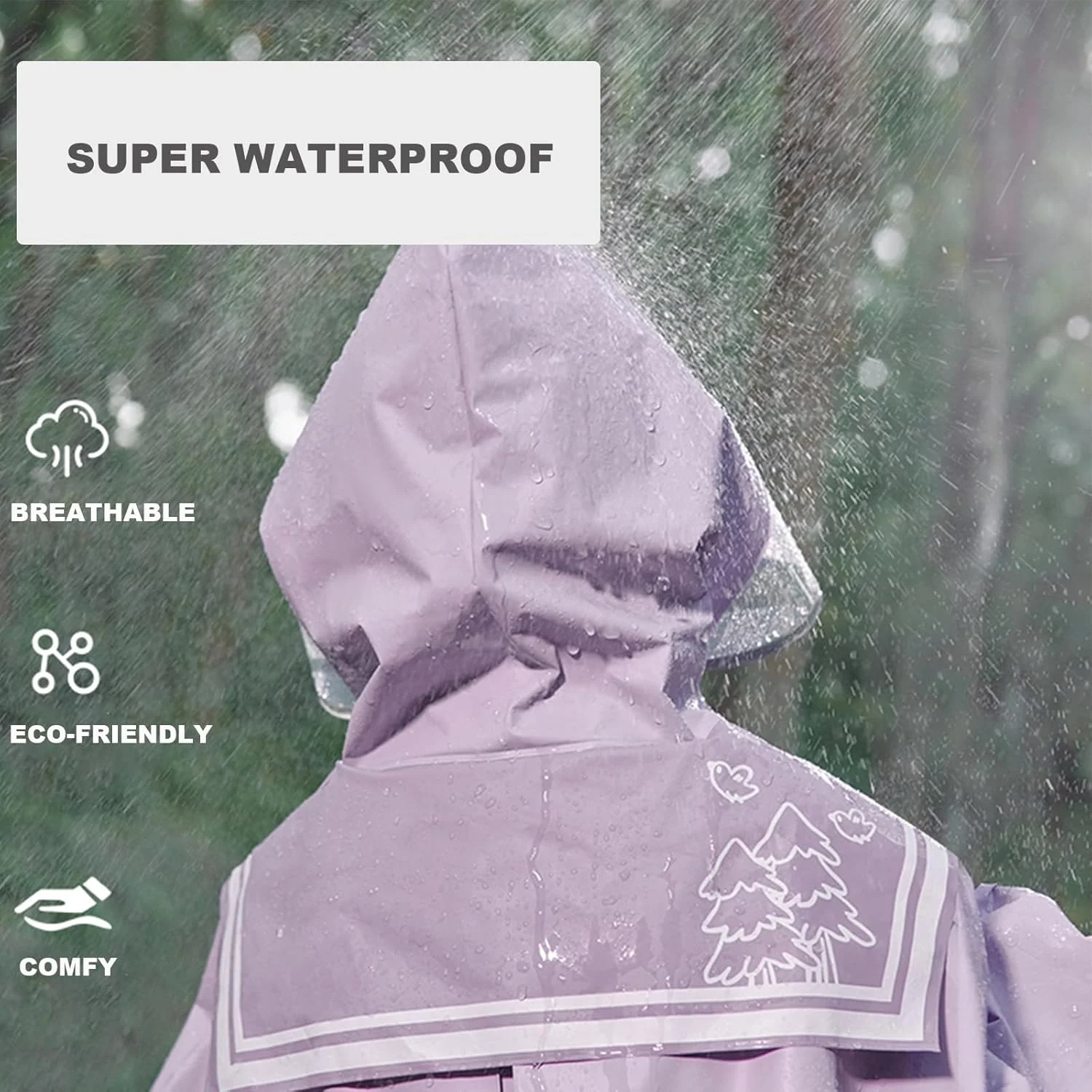 بارانی بچگانه دخترانه پسرانه، ژاکت بارانی کودکان، پانچو بارانی، لباس بارانی مناسب پیاده روی