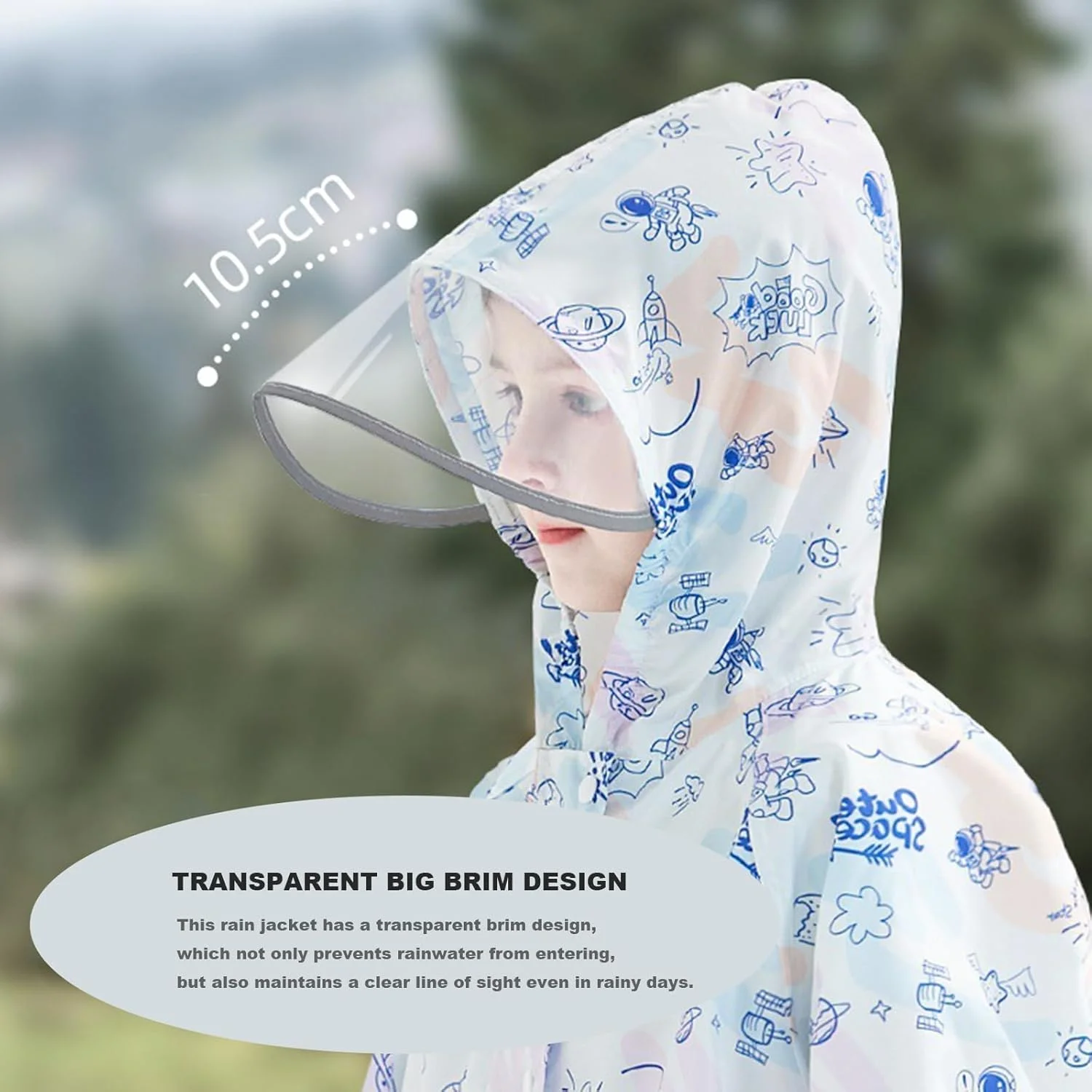 بارانی فویدا برای کودکان دخترانه، پانچو ضد آب، کت کارتونی، شنل بارانی کودکانه، شنل بارانی زیبا بارانی فویدا برای کودکان دخترانه، پانچو ضد آب، کت کارتونی، شنل بارانی کودکانه، شنل بارانی زیبا