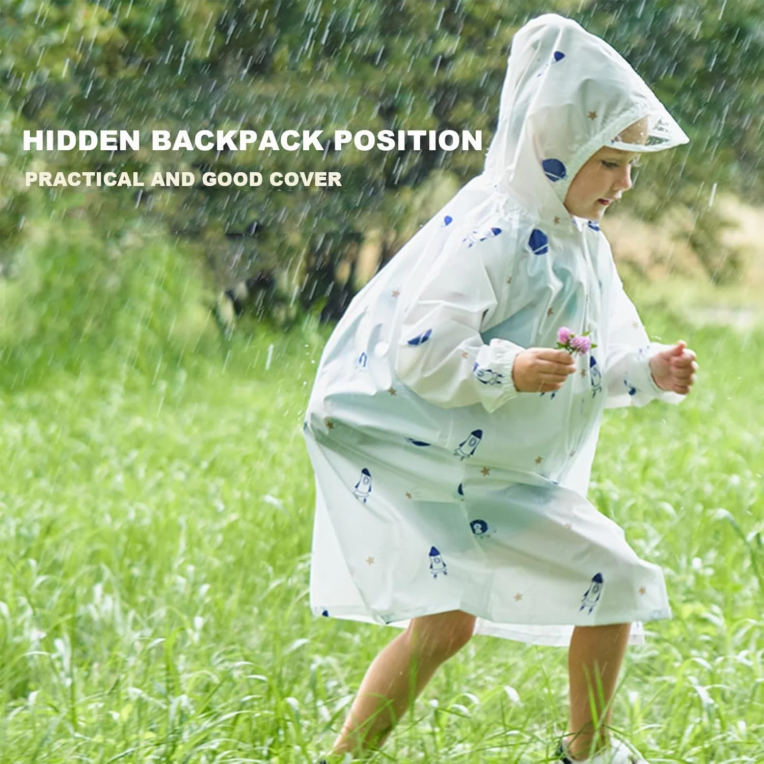 بارانی بچگانه دخترانه پانچو بارانی ضد آب ژاکت بارانی لباس بارانی کودک نوپا بارانی بچگانه دخترانه پانچو بارانی ضد آب ژاکت بارانی لباس بارانی کودک نوپا