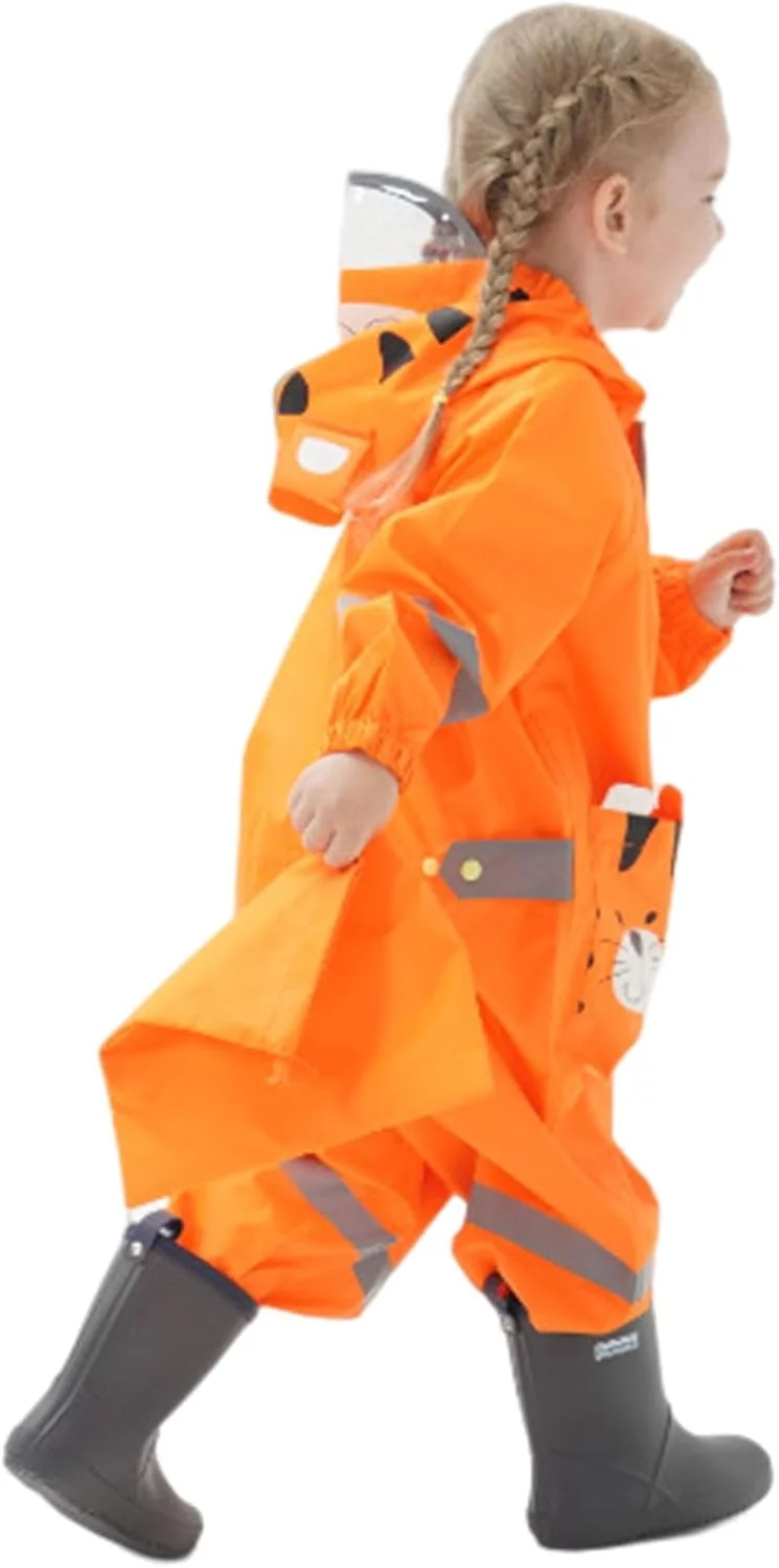 بارانی کودکانه Fouyada، ست بارانی با کلاه، ضد آب برای کودکان پسر و دختر، ژاکت بارانی کودکانه، پانچو بارانی کودکانه، طرح کارتونی بامزه بارانی کودکانه Fouyada، ست بارانی با کلاه، ضد آب برای کودکان پسر و دختر، ژاکت بارانی کودکانه، پانچو بارانی کودکانه، طرح کارتونی بامزه