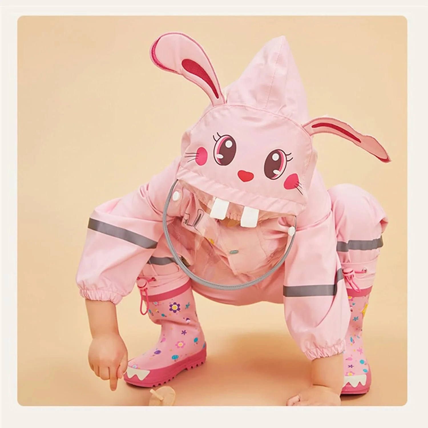 لباس بارانی یکسره بچگانه جینبی، مناسب پسران و دختران، ضد آب، کلاه دار، سبک وزن، طرح سه بعدی زیبا، لباس بارانی تنفسی، پانچو، کلاه شفاف، نوارهای بازتابنده، مناسب 1 تا 8 سال لباس بارانی یکسره بچگانه جینبی، مناسب پسران و دختران، ضد آب، کلاه دار، سبک وزن، طرح سه بعدی زیبا، لباس بارانی تنفسی، پانچو، کلاه شفاف، نوارهای بازتابنده، مناسب 1 تا 8 سال