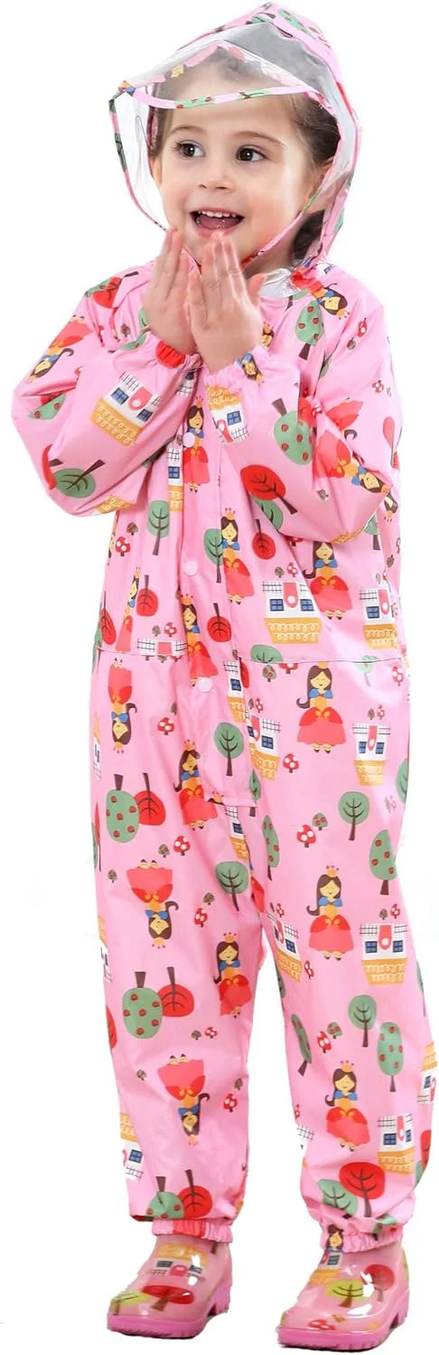 بارانی کلاه دار بچه گانه JinBei، لباس بارانی سبک وزن، لباس گودال، پسرانه دخترانه، لباس بارانی یک تکه ضد آب، طرح حیوانات، قابل حمل، تنفسی، PVC، لبه کلاه شفاف، زیپ، پیاده روی، یونیسکس، 1-10 سال بارانی کلاه دار بچه گانه JinBei، لباس بارانی سبک وزن، لباس گودال، پسرانه دخترانه، لباس بارانی یک تکه ضد آب، طرح حیوانات، قابل حمل، تنفسی، PVC، لبه کلاه شفاف، زیپ، پیاده روی، یونیسکس، 1-10 سال