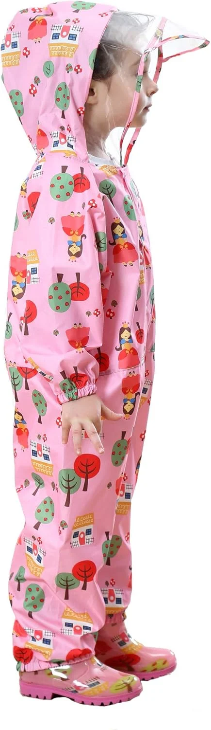 بارانی کلاه دار بچه گانه JinBei، لباس بارانی سبک وزن، لباس گودال، پسرانه دخترانه، لباس بارانی یک تکه ضد آب، طرح حیوانات، قابل حمل، تنفسی، PVC، لبه کلاه شفاف، زیپ، پیاده روی، یونیسکس، 1-10 سال بارانی کلاه دار بچه گانه JinBei، لباس بارانی سبک وزن، لباس گودال، پسرانه دخترانه، لباس بارانی یک تکه ضد آب، طرح حیوانات، قابل حمل، تنفسی، PVC، لبه کلاه شفاف، زیپ، پیاده روی، یونیسکس، 1-10 سال