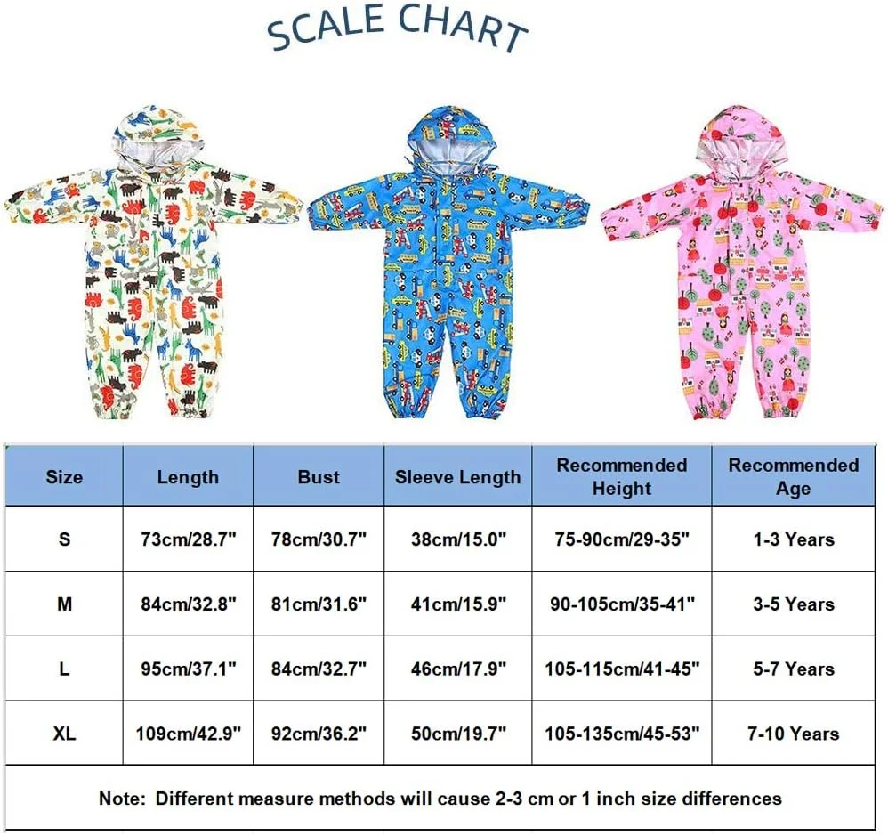 بارانی کلاه دار بچه گانه JinBei، لباس بارانی سبک وزن، لباس گودال، پسرانه دخترانه، لباس بارانی یک تکه ضد آب، طرح حیوانات، قابل حمل، تنفسی، PVC، لبه کلاه شفاف، زیپ، پیاده روی، یونیسکس، 1-10 سال بارانی کلاه دار بچه گانه JinBei، لباس بارانی سبک وزن، لباس گودال، پسرانه دخترانه، لباس بارانی یک تکه ضد آب، طرح حیوانات، قابل حمل، تنفسی، PVC، لبه کلاه شفاف، زیپ، پیاده روی، یونیسکس، 1-10 سال