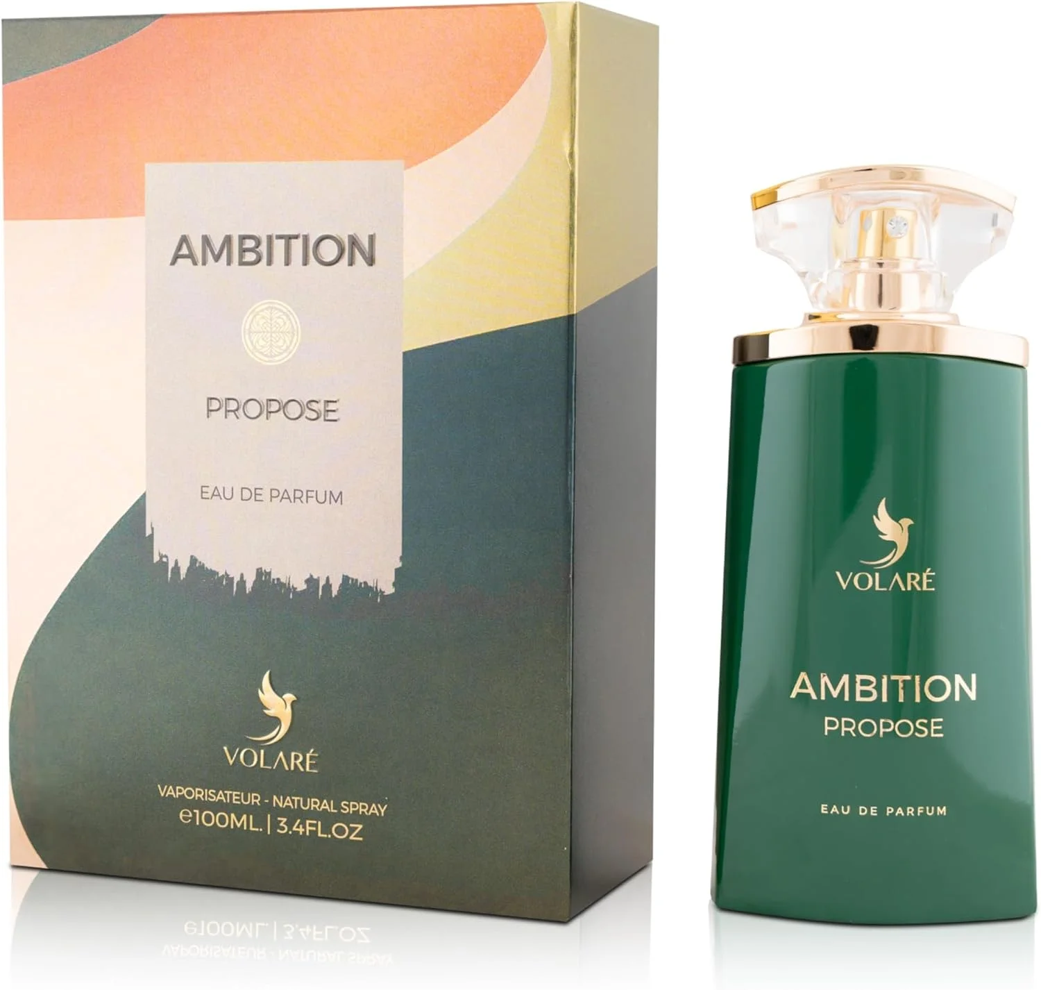 Volare, Ambition Propose | گلابی، کندر و زعفران گلی-چوبی | ادو پرفیوم унисекс - 100 میلی لیتر