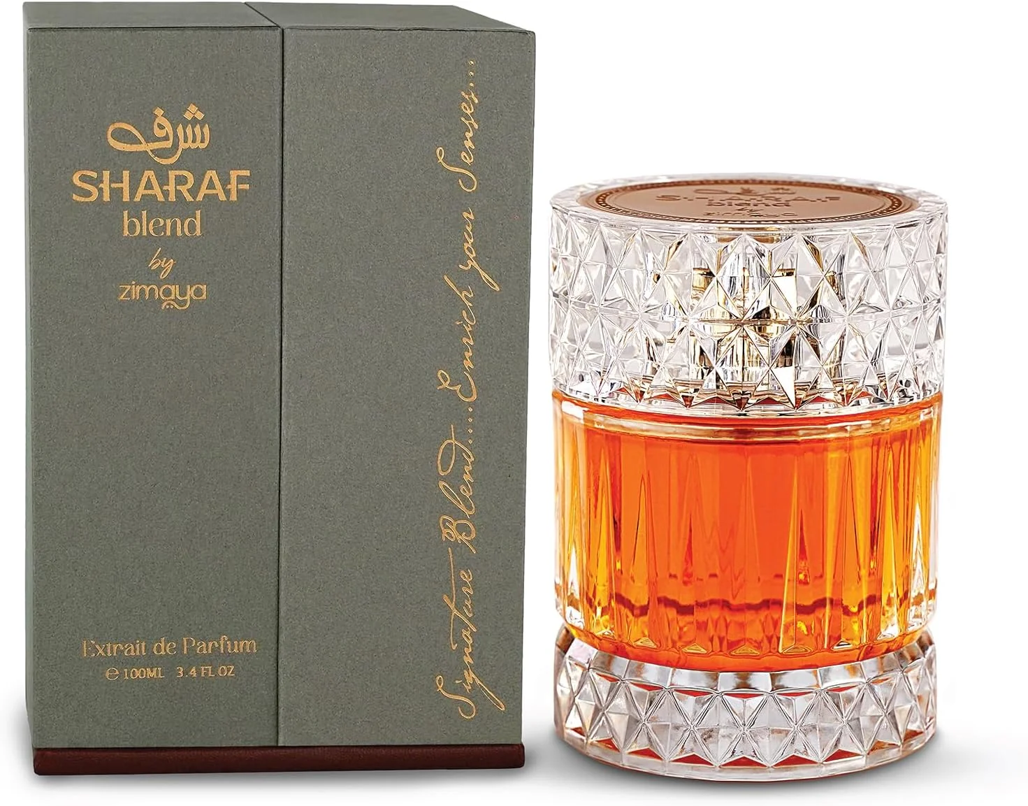 ادو پرفیوم زنانه/مردانه Zimaya Sharaf Blend، ۱۰۰ میلی لیتر ادو پرفیوم زنانه/مردانه Zimaya Sharaf Blend، ۱۰۰ میلی لیتر
