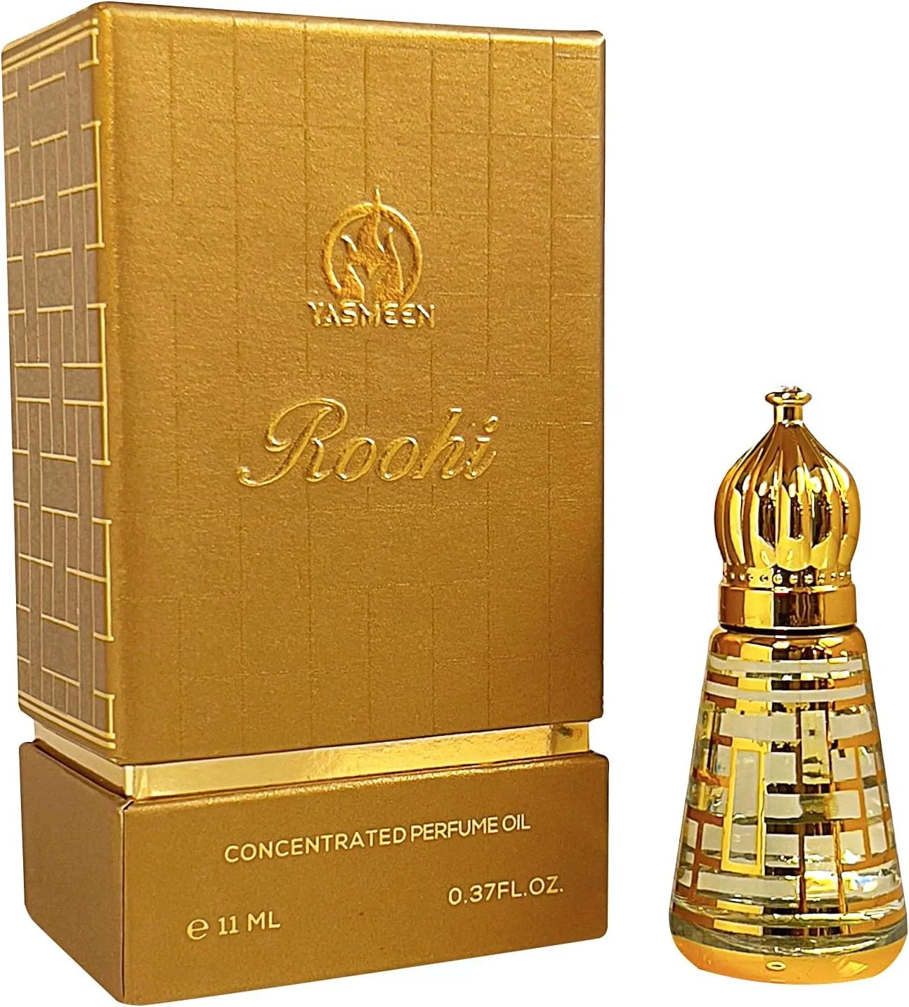 یاسمین روحی | عطر روغنی غلیظ 11 میلی لیتر (0.37 اونس) | унисекс برای مردان و زنان | عود چوبی، ادویه ای گرم، کارامل، گلی، دودی، بالزامیک | عطر ترکیبی در دبی امارات متحده عربی