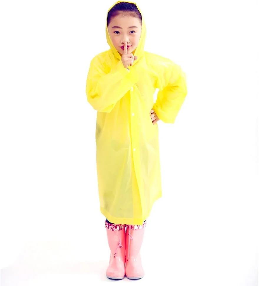 HYSH 2 عدد پانچو بارانی قابل حمل و استفاده مجدد برای کودکان، بارانی بچه گانه униsex، ژاکت کلاه دار بلند، مناسب برای ورزش، کمپینگ، مسافرت، کنسرت، برای سنین 6-12 سال (بچه های униsex) HYSH 2 عدد پانچو بارانی قابل حمل و استفاده مجدد برای کودکان، بارانی بچه گانه униsex، ژاکت کلاه دار بلند، مناسب برای ورزش، کمپینگ، مسافرت، کنسرت، برای سنین 6-12 سال (بچه های униsex)