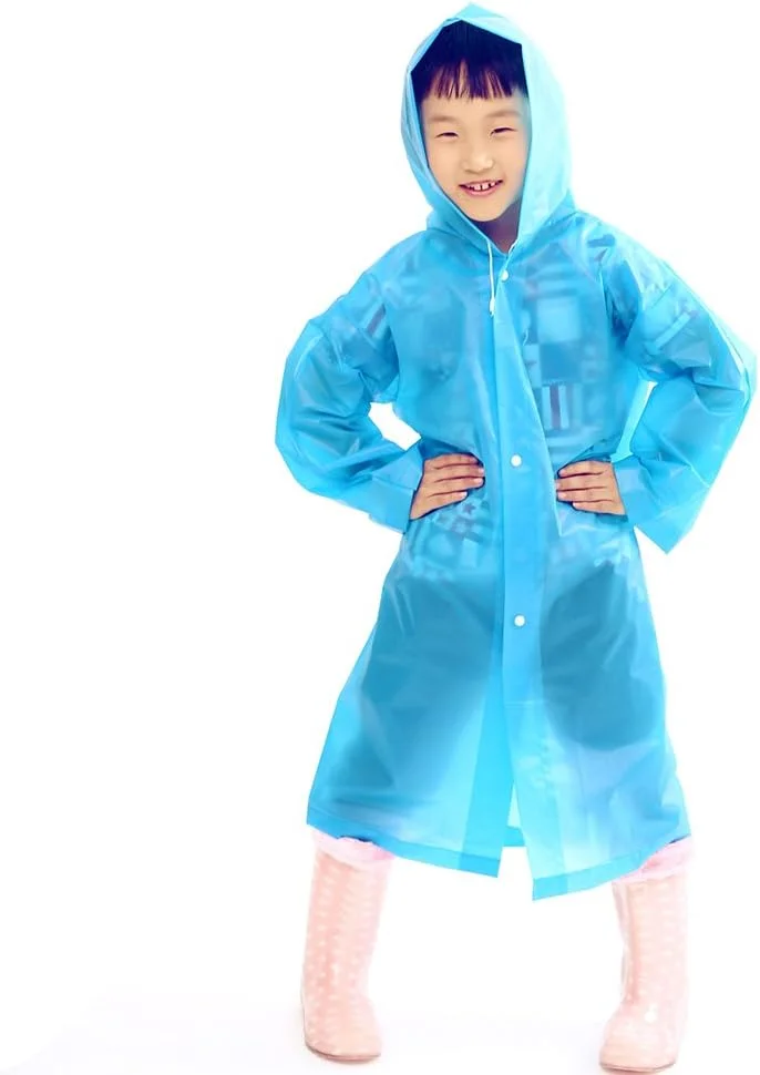 HYSH 2 عدد پانچو بارانی قابل حمل و استفاده مجدد برای کودکان، بارانی بچه گانه униsex، ژاکت کلاه دار بلند، مناسب برای ورزش، کمپینگ، مسافرت، کنسرت، برای سنین 6-12 سال (بچه های униsex) HYSH 2 عدد پانچو بارانی قابل حمل و استفاده مجدد برای کودکان، بارانی بچه گانه униsex، ژاکت کلاه دار بلند، مناسب برای ورزش، کمپینگ، مسافرت، کنسرت، برای سنین 6-12 سال (بچه های униsex)