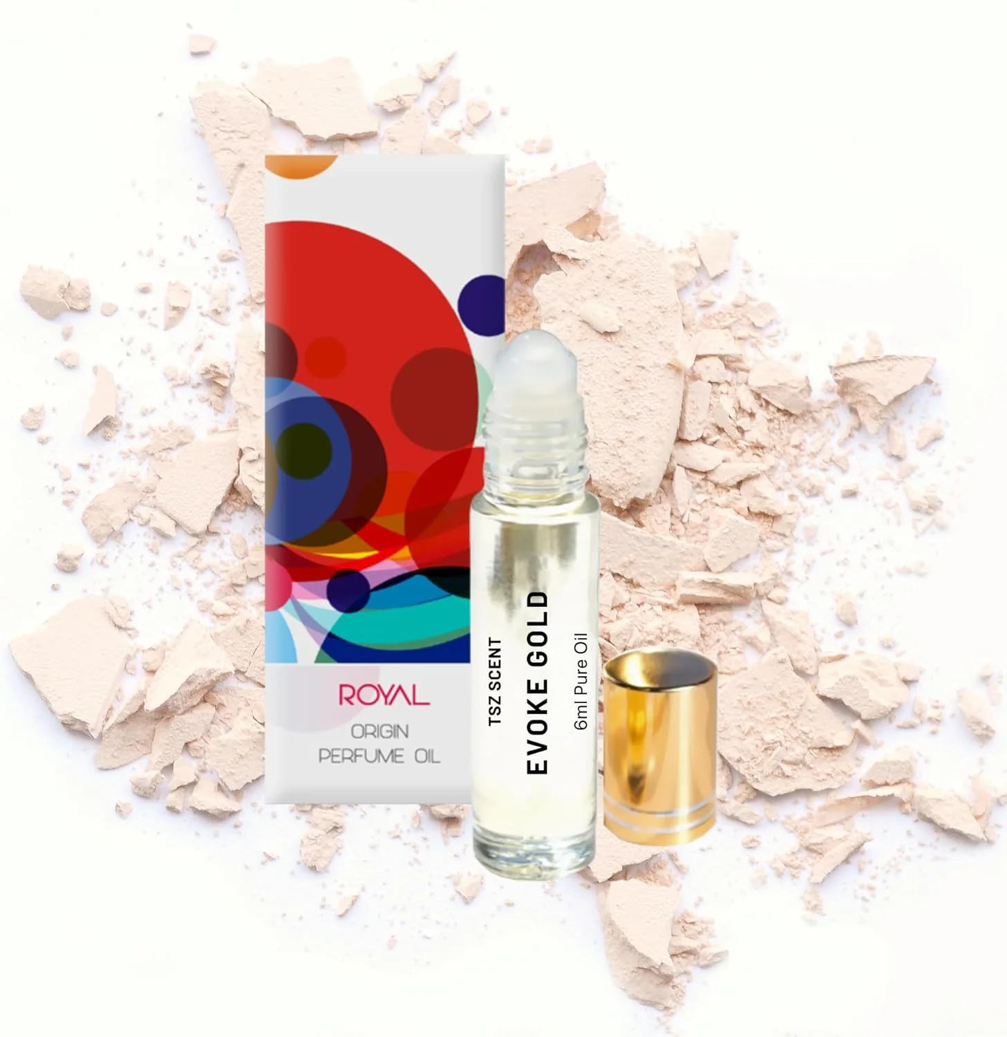 عطر رولی تی اس زد مدل Scent Evokes Gold مناسب آقایان و بانوان 6 میلی لیتر، رایحه روغنی غلیظ، ماندگار، مشکی، پودری و شیرین، منحصر به فرد و بادوام عطر رولی تی اس زد مدل Scent Evokes Gold مناسب آقایان و بانوان 6 میلی لیتر، رایحه روغنی غلیظ، ماندگار، مشکی، پودری و شیرین، منحصر به فرد و بادوام
