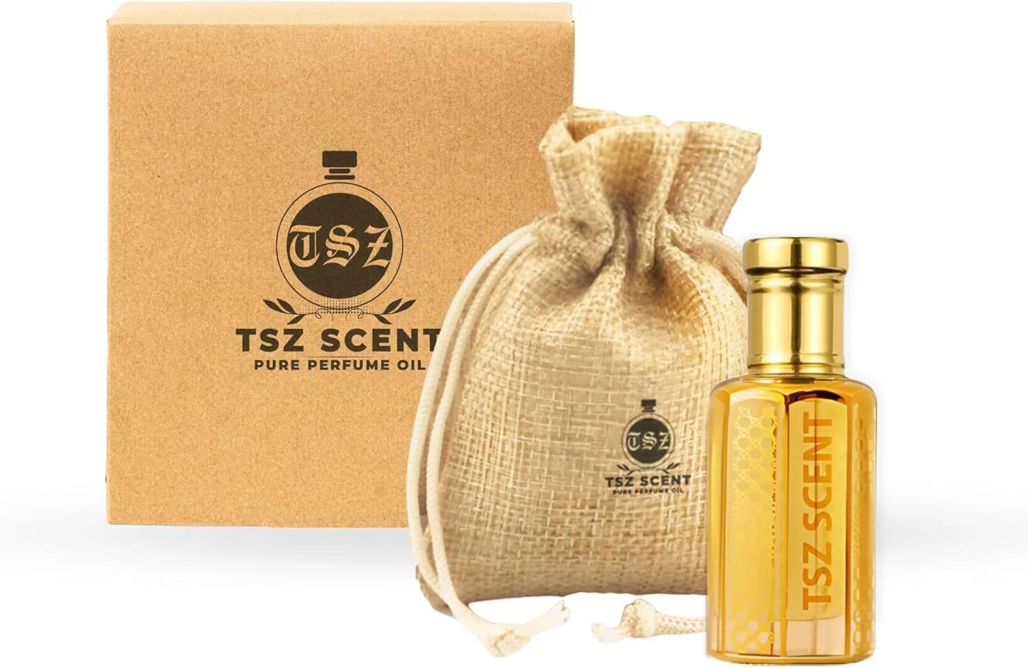 روغن عطر شب‌های کهربایی TSZ - ۱۲ میل رایحه یونیسکس: کهربای اغواگر، وانیل کرمی، مشک لطیف - امضای ظرافت