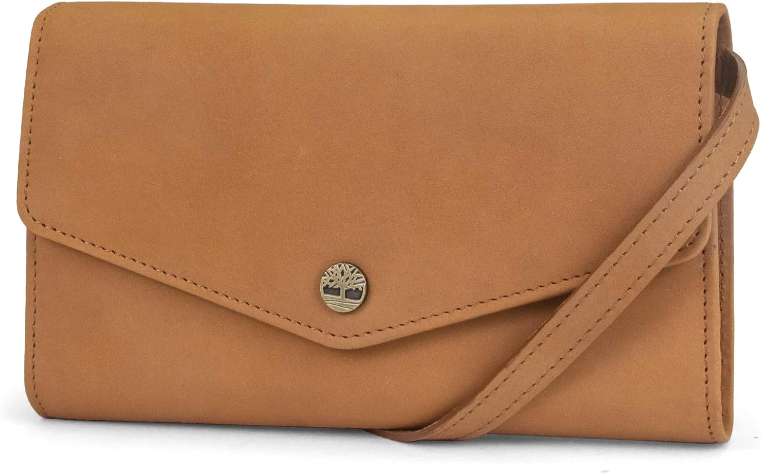 کیف پول چرم زنانه Timberland مدل Rfid Crossbody با بند دوشی جداشدنی