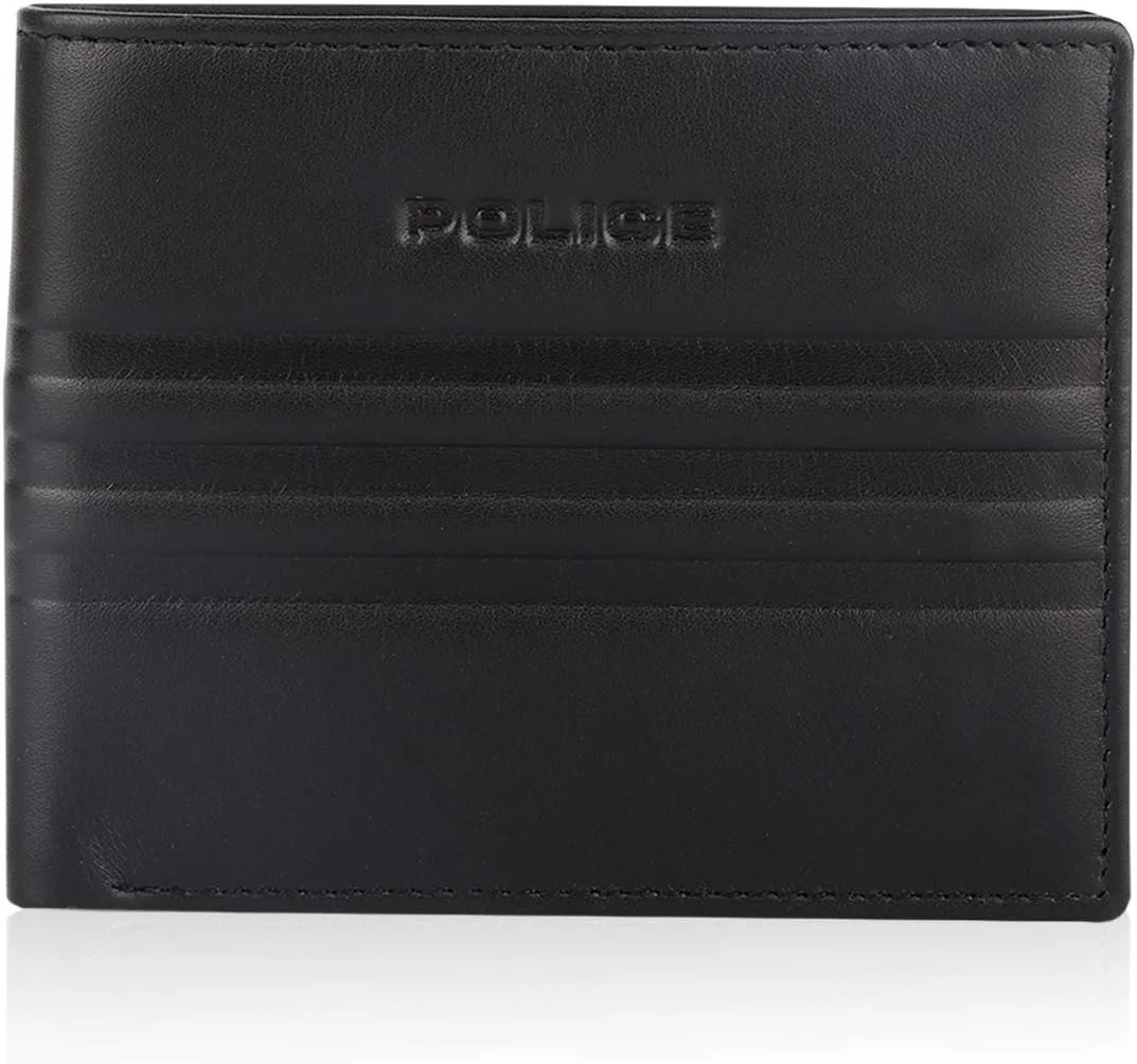 کیف پول چرمی مردانه پلیس مدل Rapido RFID (PT3558366_5-1_مشکی)