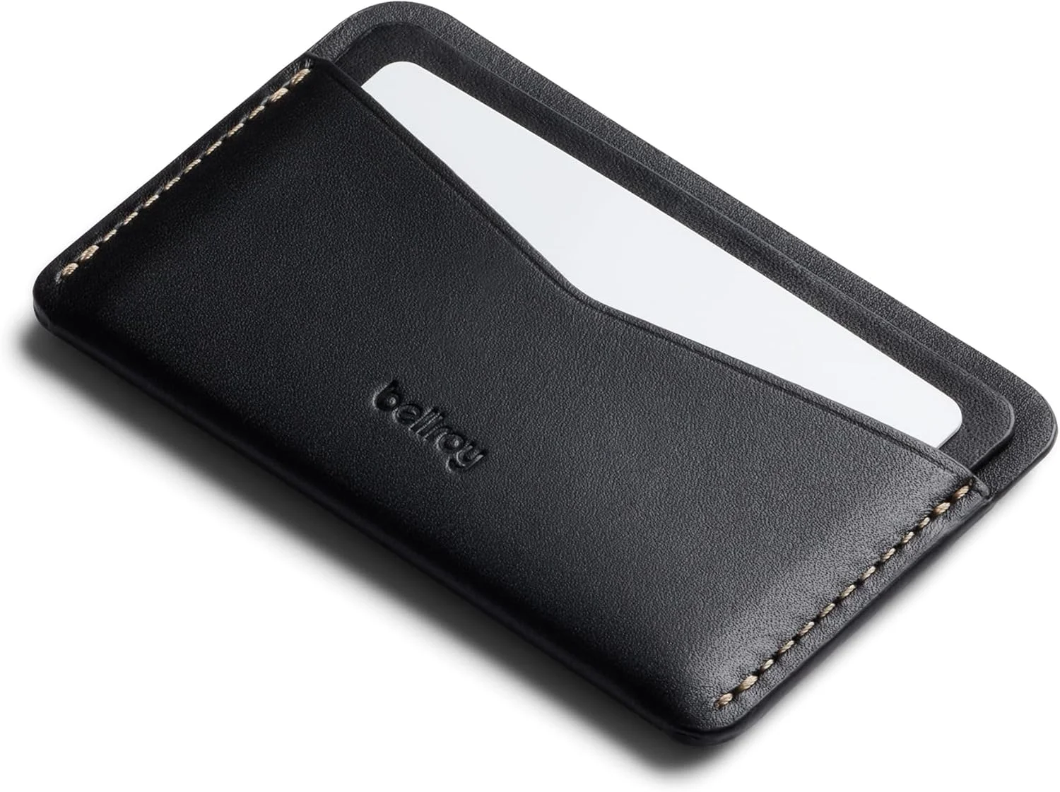 جاکارتی چرمی مینیمال Bellroy (دارای فضای کافی برای 4 کارت) - مشکی