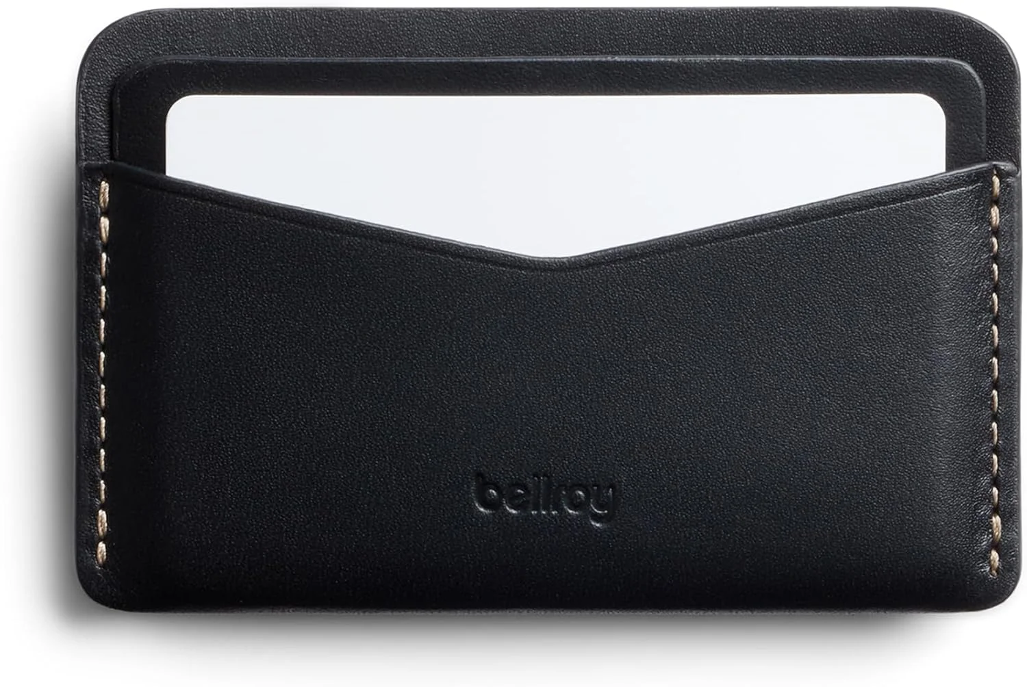 جاکارتی چرمی مینیمال Bellroy (دارای فضای کافی برای 4 کارت) - مشکی