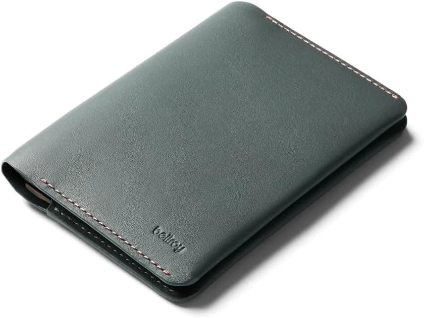 جلد پاسپورت Bellroy (کیف/کیف مسافرتی باریک با اسلات کارت و فضای نگهداری پول نقد به همراه مدارک مسافرتی) - Everglade