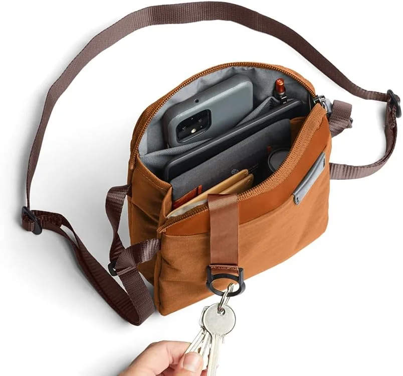کیف کمری بلروی مدل City Pouch (کیف کراس بادی، مناسب برای کتابخوان الکترونیکی یا تبلت کوچک، کیف پول، عینک آفتابی، تلفن)