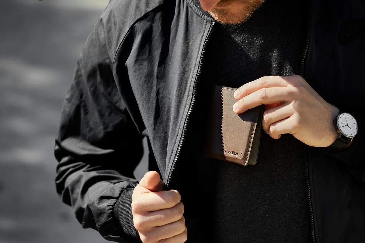 کیف پول باریک چرمی Bellroy Note Sleeve - نسخه پریمیوم (کیف پول تاشو)