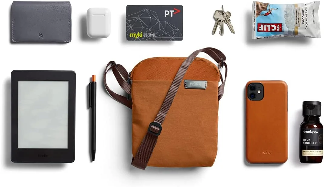 کیف کمری بلروی مدل City Pouch (کیف کراس بادی، مناسب برای کتابخوان الکترونیکی یا تبلت کوچک، کیف پول، عینک آفتابی، تلفن)