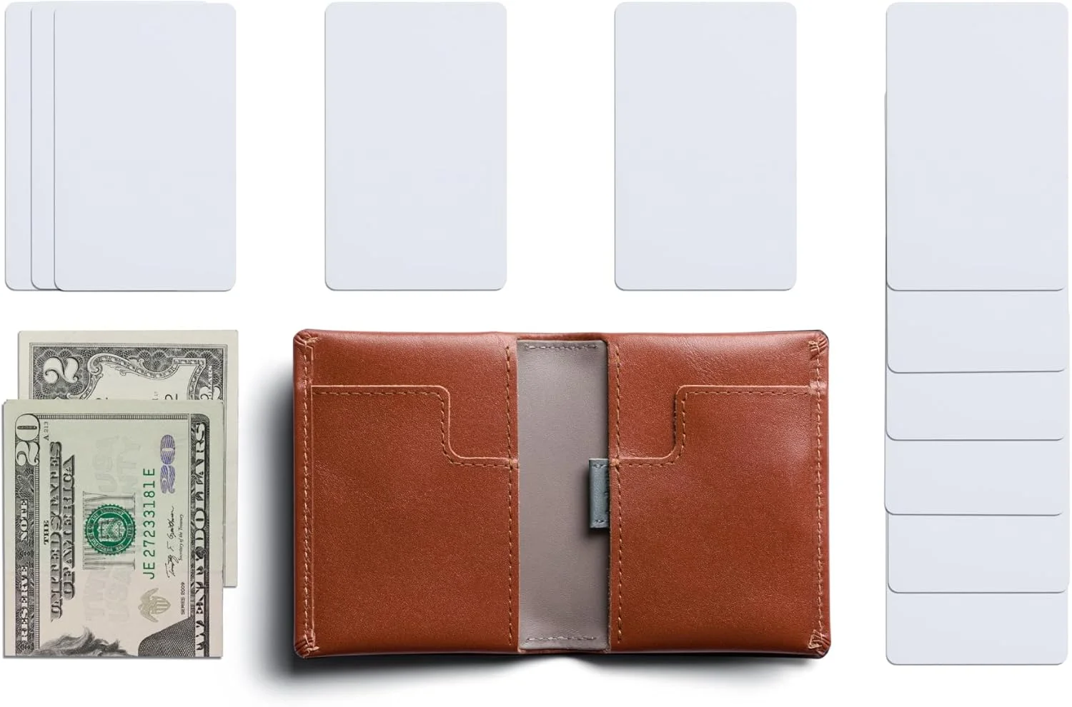 کیف پول چرمی باریک Bellroy Slim Sleeve (حداکثر 8 کارت و اسکناس)