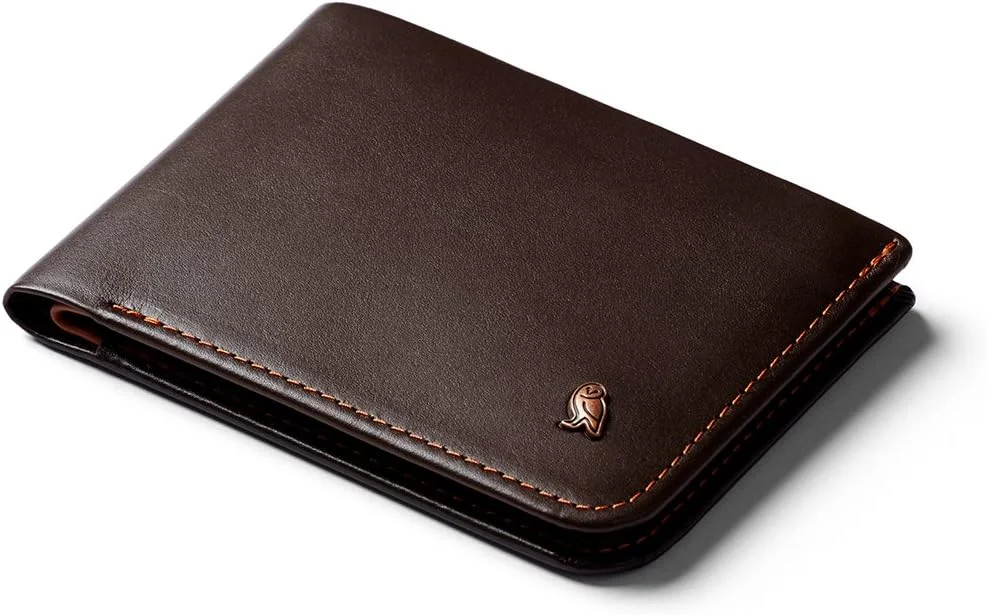 کیف پول Bellroy Hide & Seek (کیف پول چرمی باریک، محافظت شده با RFID، ظرفیت 5-12 کارت، کیف سکه، قسمت یادداشت تخت، جیب مخفی)