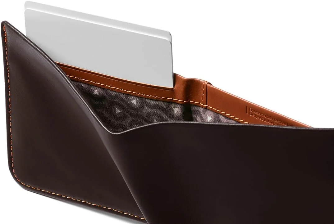کیف پول Bellroy Hide & Seek (کیف پول چرمی باریک، محافظت شده با RFID، ظرفیت 5-12 کارت، کیف سکه، قسمت یادداشت تخت، جیب مخفی)