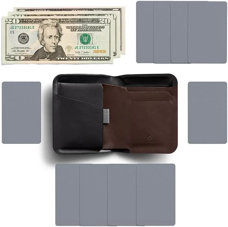 کیف پول باریک Bellroy Apex Note Sleeve – (کیف پول چرمی قالب‌گیری شده، محافظت شده با RFID)