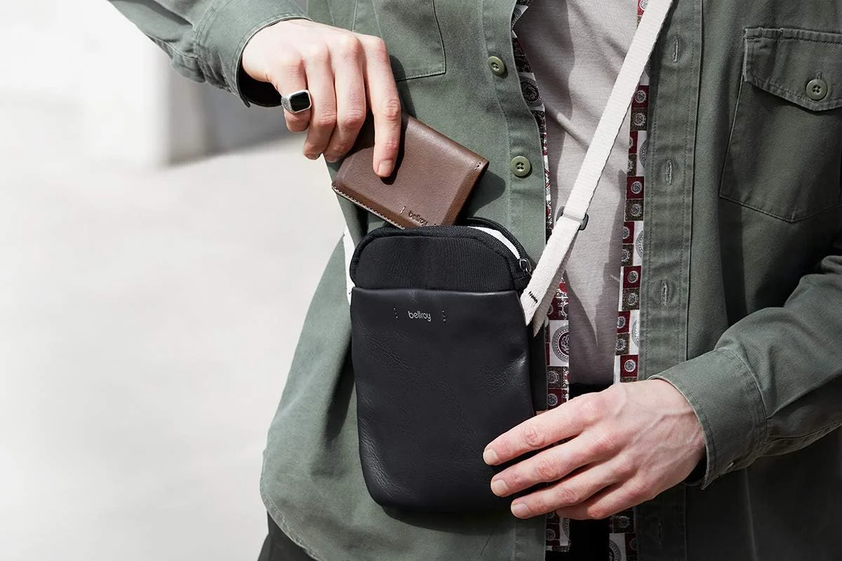 کیف پول باریک Bellroy Slim Sleeve - نسخه Premium (کیف پول چرمی باریک)