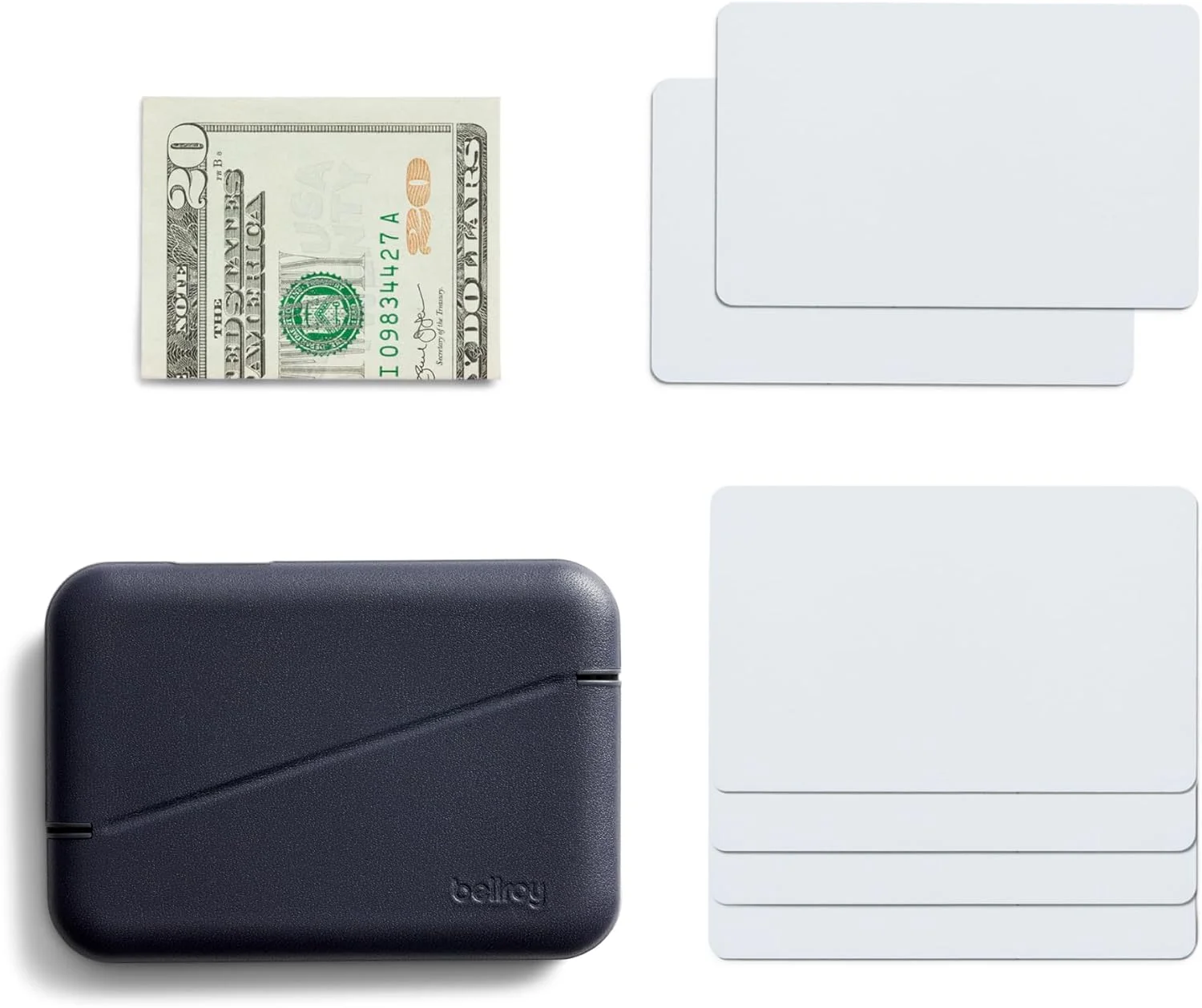 کیف کارت Bellroy Flip Case Second Edition – (کیف کارت، کیف پول هاردشل) - سرمه ای
