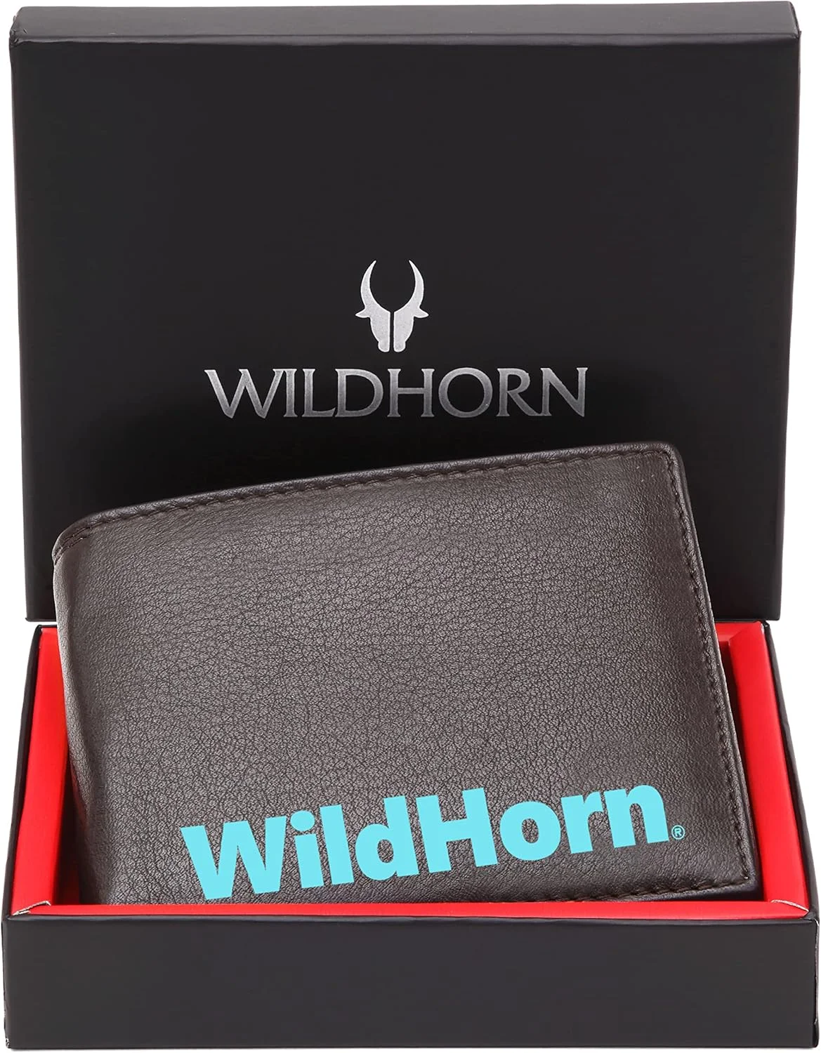 کیف پول چرمی مردانه WildHorn با طرح چاپی I | دوخت فوق العاده قوی | دست ساز | 8 جای کارت | 2 محفظه پول نقد