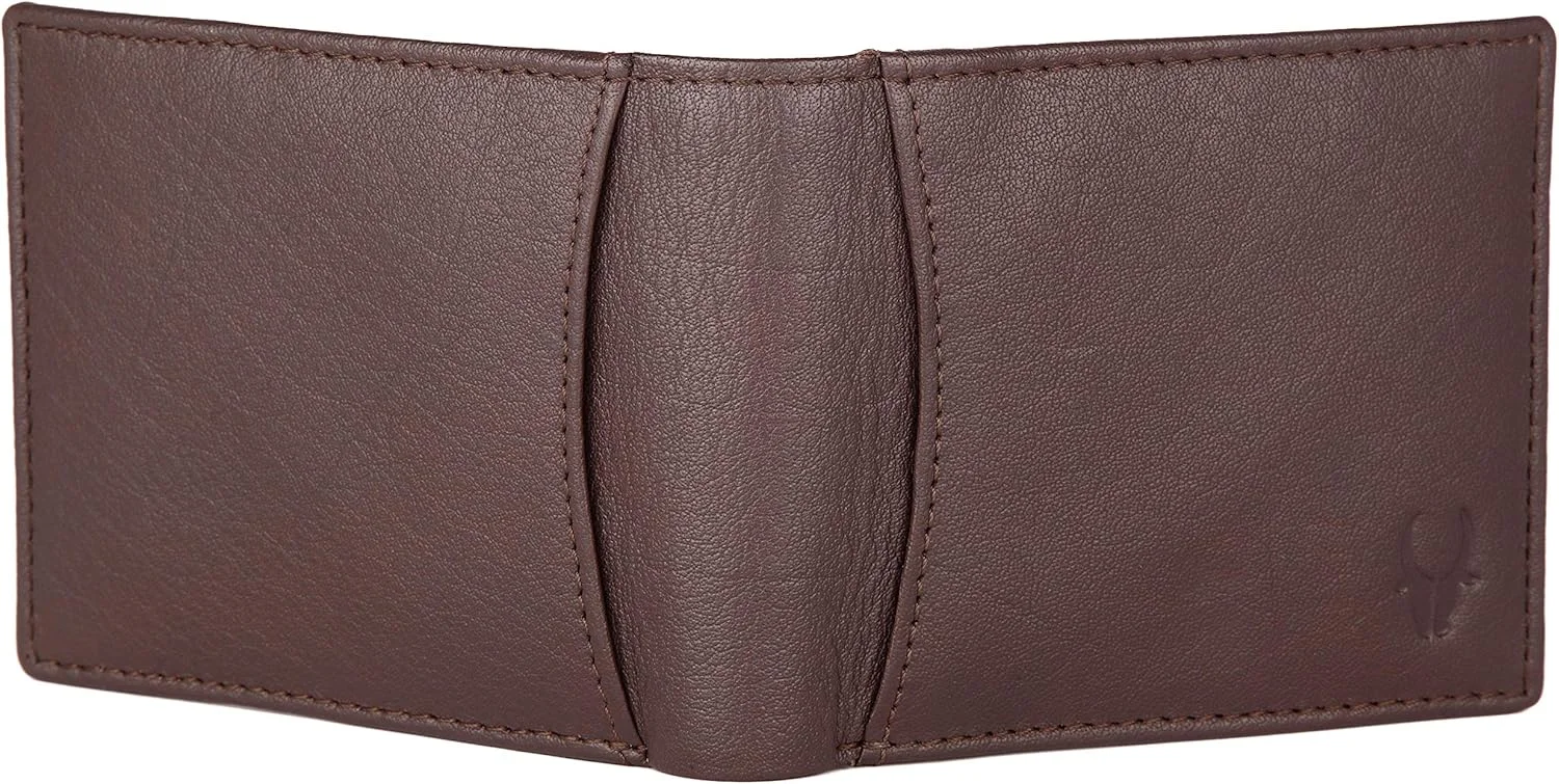 ست هدیه کیف پول و کمربند چرم مردانه WildHorn مدل Carob Brown (WH1253B)