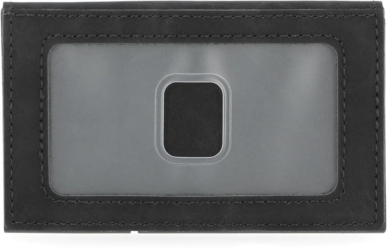 کیف پول کارت و جاکارتی مردانه استیو مادن مدل Minimalist Holder Pop Up Card Wallet & ID Window، مشکی، 2.5 x .5 x 4