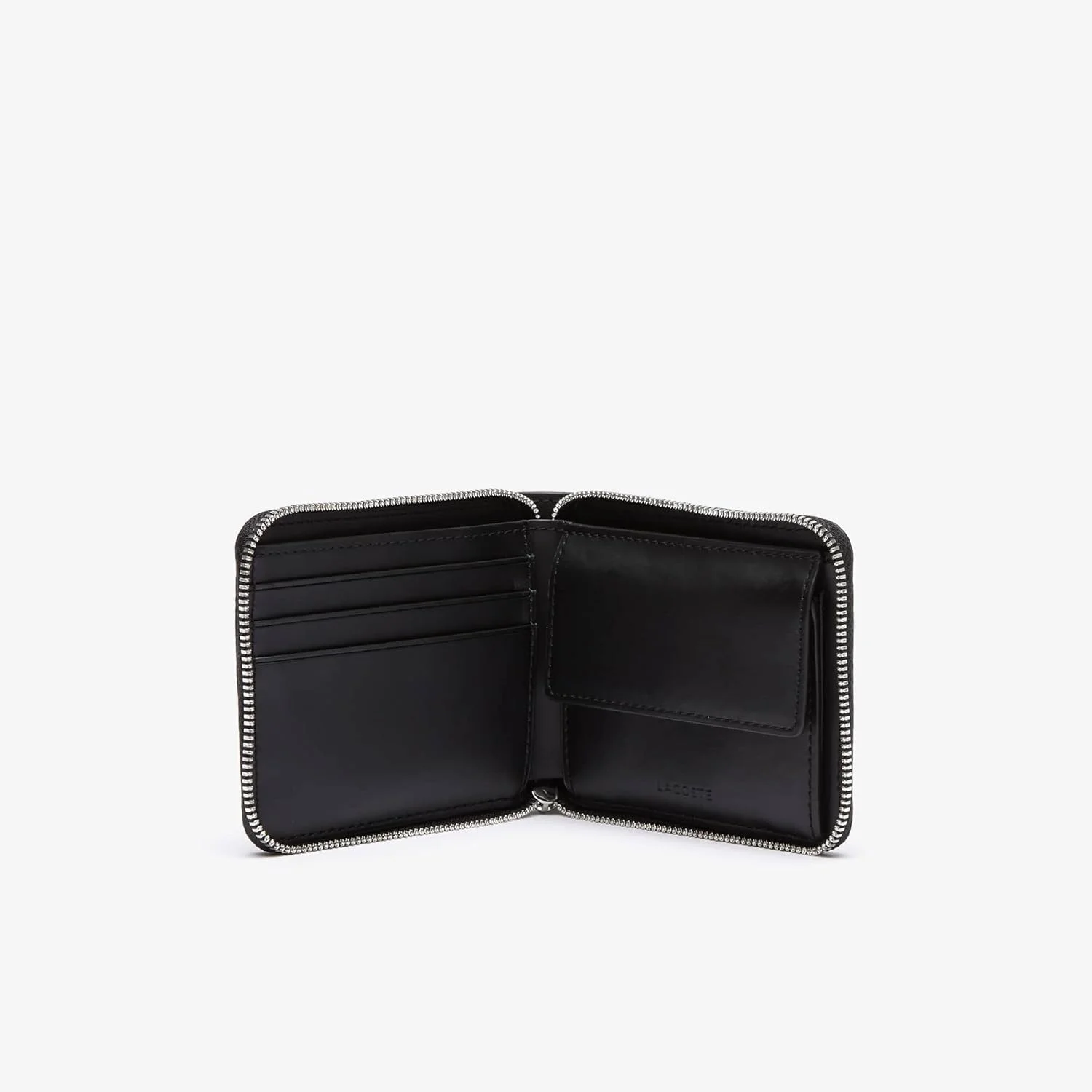 کیف پول مردانه لاکوست مدل Money Pieces Billfold، مونوگرام نوآر گریس