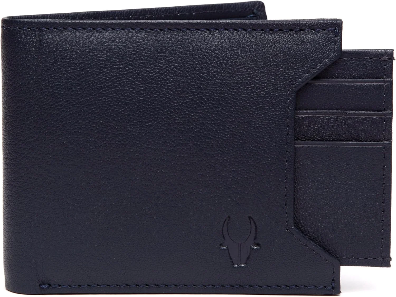 کیف پول چرمی مردانه WILDHORN® مدل Oliver آبی
