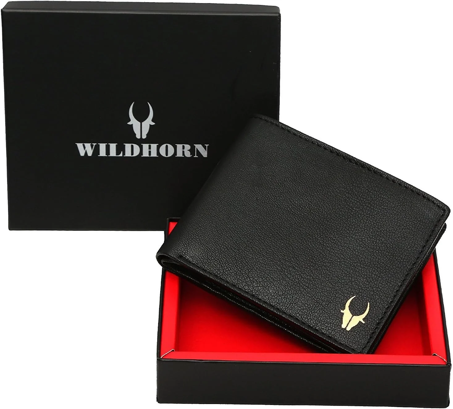 کیف پول مردانه WildHorn WH260GW مشکی کیف پول مردانه WildHorn WH260GW مشکی
