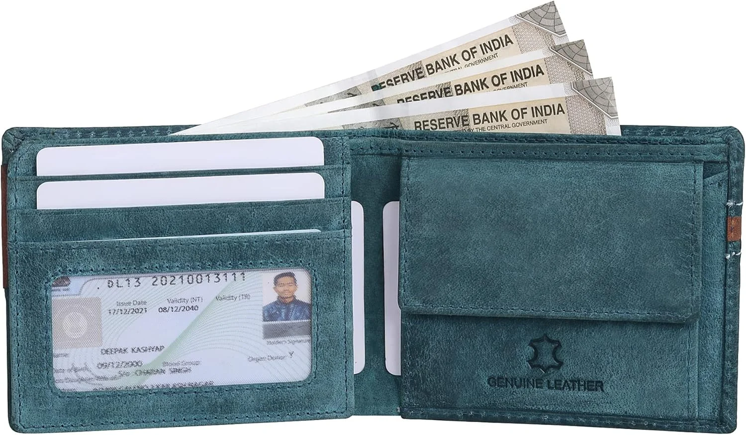 کیف پول چرمی مردانه WildHorn با محافظ RFID