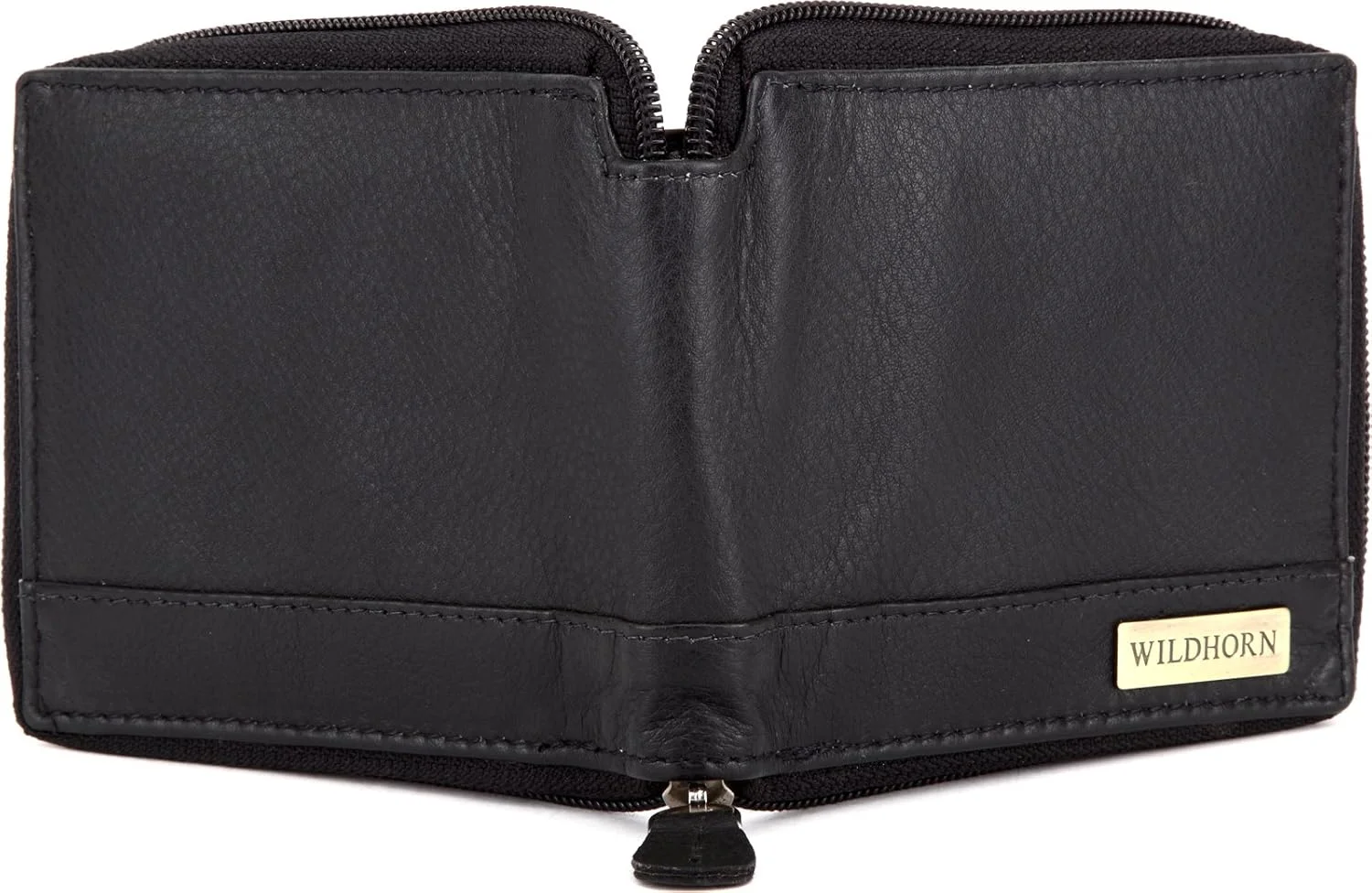 کیف پول چرمی مردانه WildHorn WH558 مشکی