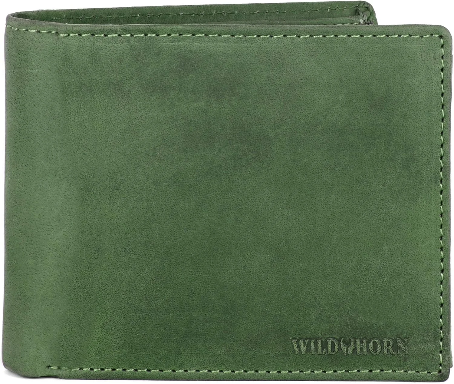 کیف پول مردانه چرم سبز Wildhorn Wildhorn India (مدل Wh2080 Green Hunter)