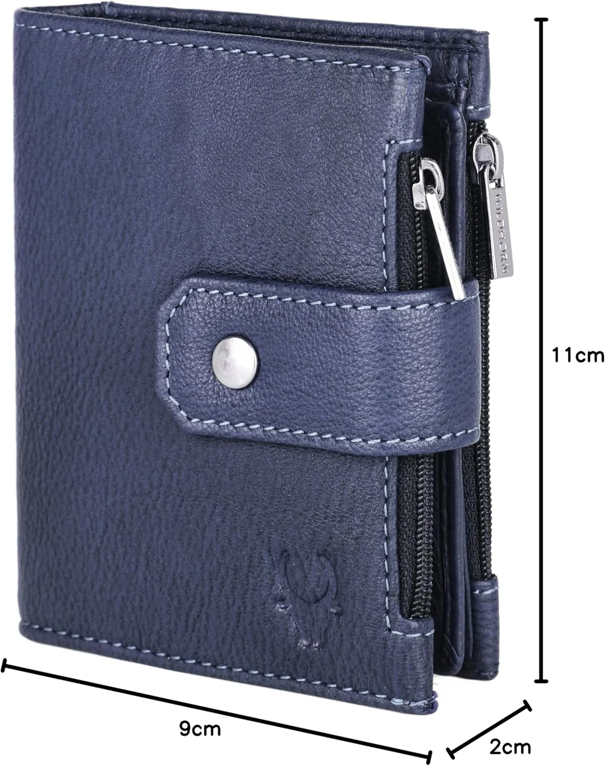 کیف پول چرمی مردانه WildHorn با محافظ RFID