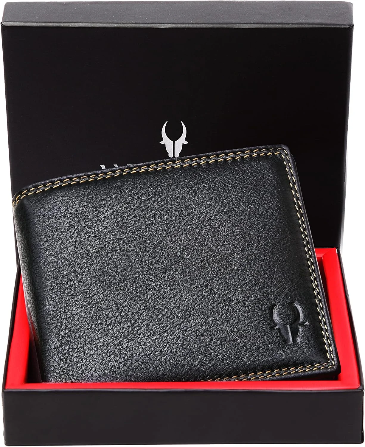 کیف پول چرمی مردانه WildHorn مدل Classic Black (مشکی) کیف پول چرمی مردانه WildHorn مدل Classic Black (مشکی)