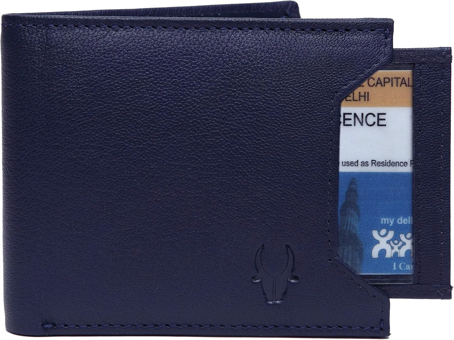 ست هدیه کیف پول چرمی اصل محافظ RFID و خودکار مردانه WildHorn®