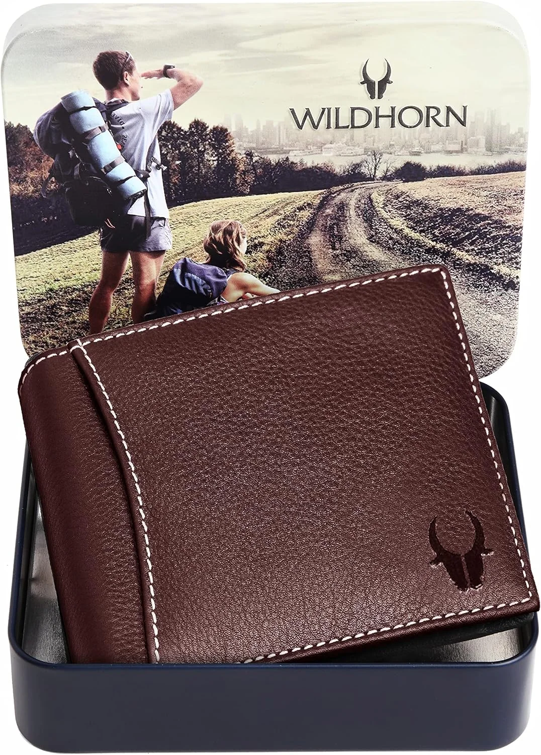 کیف پول چرمی مردانه WildHorn - کیف پول مردانه