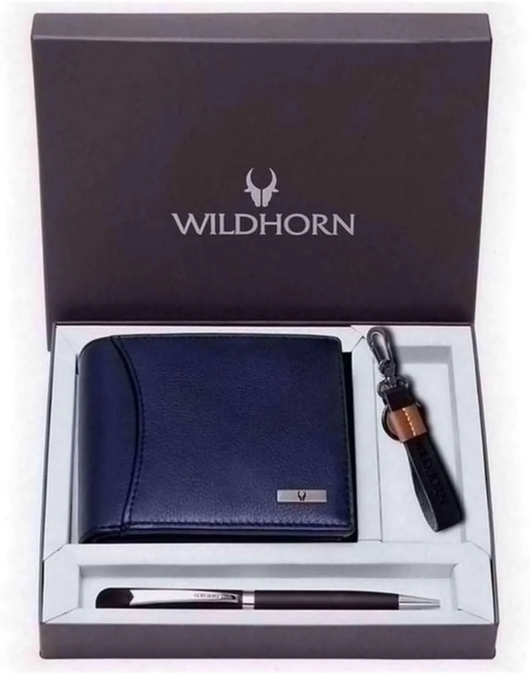 کیف پول چرمی اصل محافظت شده RFID WildHorn® و ست هدیه مردانه